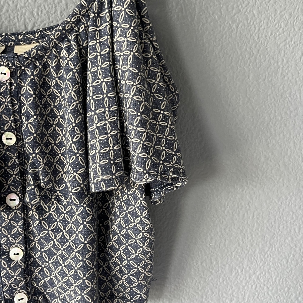 Roxy Ruffle Crop Top - Picture 3 of 10